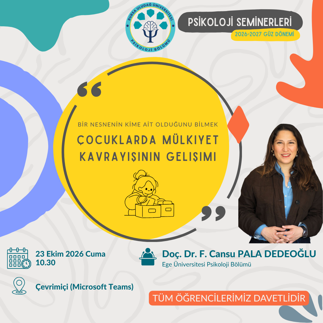 Bir Nesnenin Kime Ait Olduğunu Bilmek: Çocuklarda Mülkiyet Kavrayışının Gelişimi